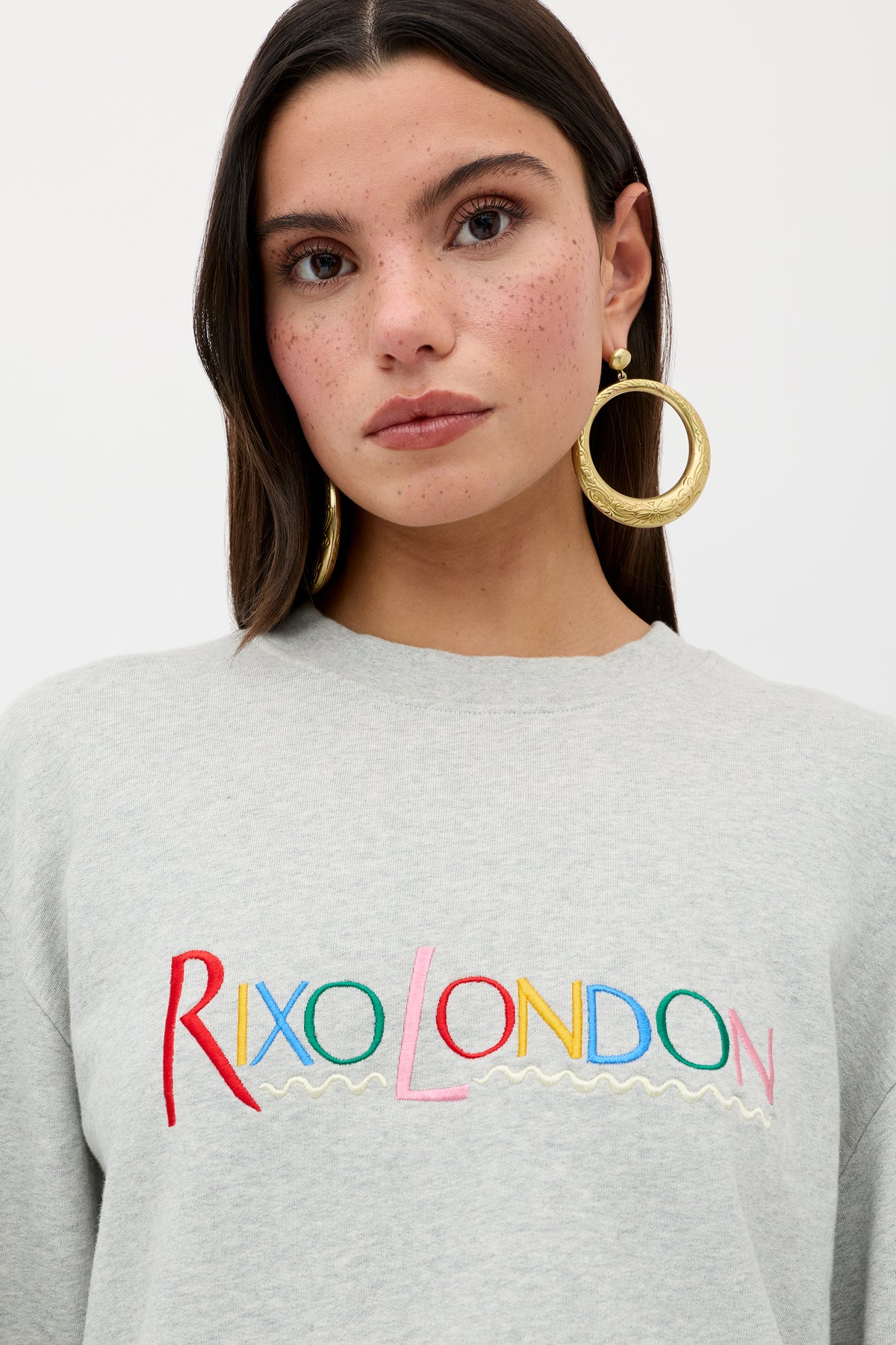 Jetta  -  London Embroidery Grey